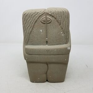 The Kiss 1916 Constantin Brancusi Cubist Modern Limestone Sculpture Statue PMA